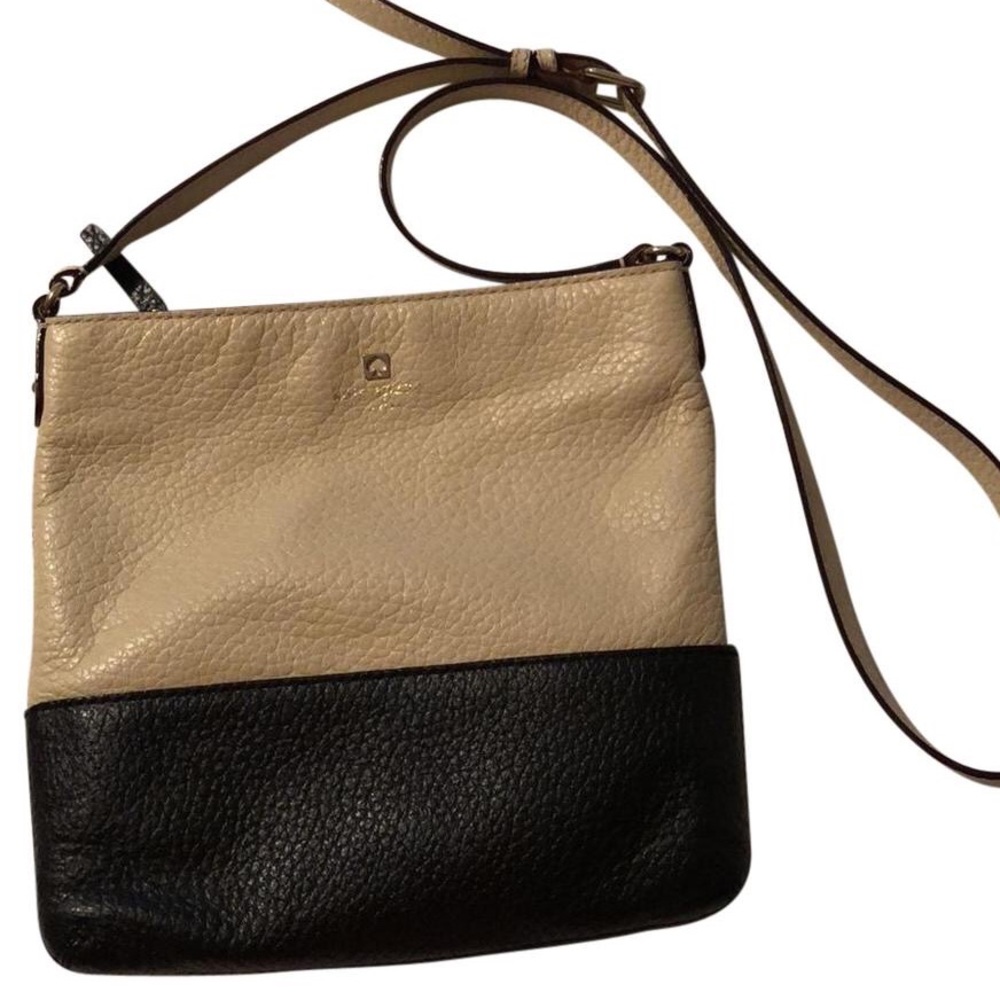 Kate Spade Black and Tan Crossbody Purse